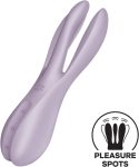 Кліторальний вібратор Satisfyer Threesome 2 3 гнучкі пальчики, 3 мотори