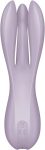 Кліторальний вібратор Satisfyer Threesome 2 3 гнучкі пальчики, 3 мотори