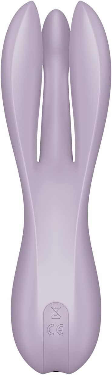 Клиторальный вибратор Satisfyer Threesome 2 3 гибких пальчика, 3 мотора