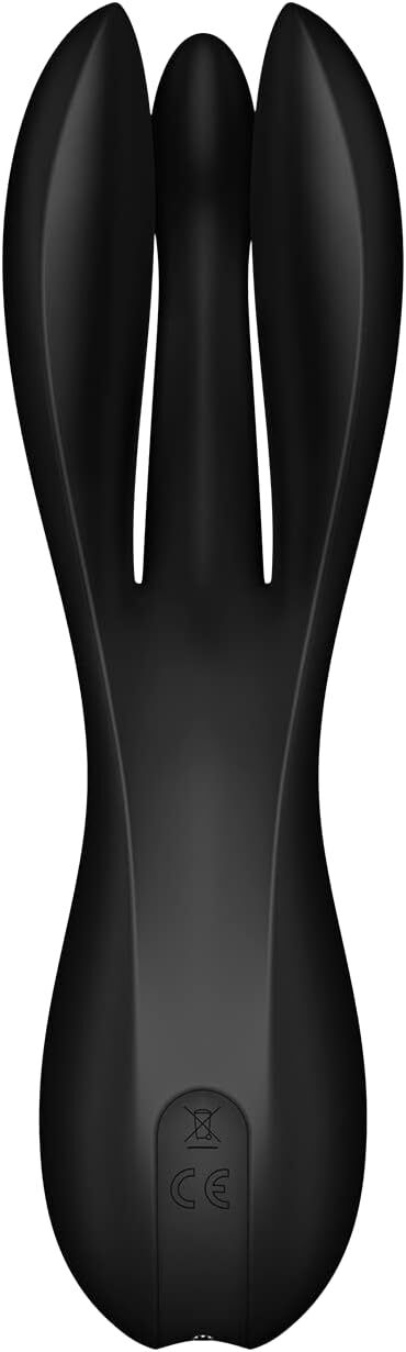 Кліторальний вібратор Satisfyer Threesome 2 3 гнучкі пальчики, 3 мотори