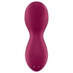Вибратор для клитора с жемчужной стимуляцией Satisfyer Exciterrr Berry, 2 независимых мотора
