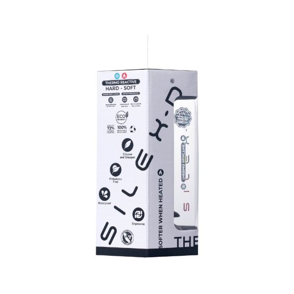Анальная пробка SilexD Model 2, size черная, двухслойная, с эффектом памяти, диаметр 4 см