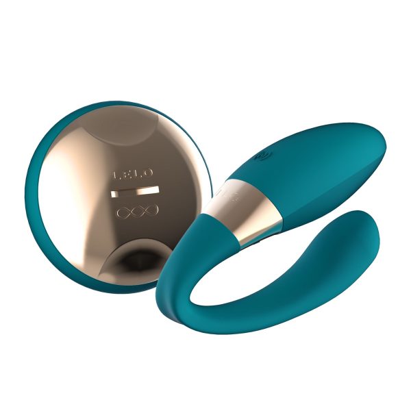 Вибратор для пар LELO Tiani Duo Ocean 2 мотора, пульт ДУ