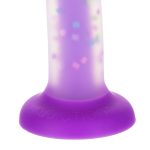 Светящийся в темноте фаллоимитатор ADDICTION Rave 8″ Glow in the Dark Dildo Confetti 20,3 см