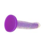 Светящийся в темноте фаллоимитатор ADDICTION Rave 8″ Glow in the Dark Dildo Confetti 20,3 см