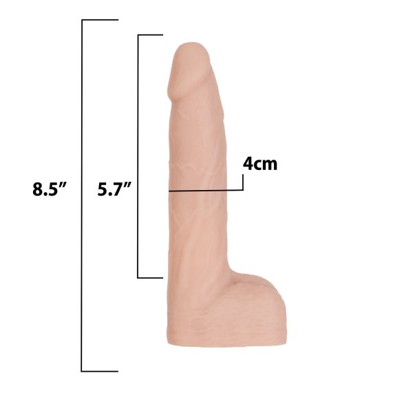 Фаллоимитатор с пульсацией Naked Addiction 8.5” Thruster - Vanilla