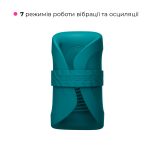 Смарт-вибромастурбатор для головки члена Lovense Gush 2, осциллирующая площадка, ремни для фиксации
