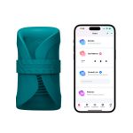 Смарт-вибромастурбатор для головки члена Lovense Gush 2, осциллирующая площадка, ремни для фиксации