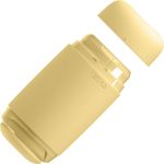 Мастурбатор TENGA PUFFY Custard ультрамягкий материал, многоразовый, сквозной