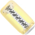 Мастурбатор TENGA PUFFY Custard ультрамягкий материал, многоразовый, сквозной