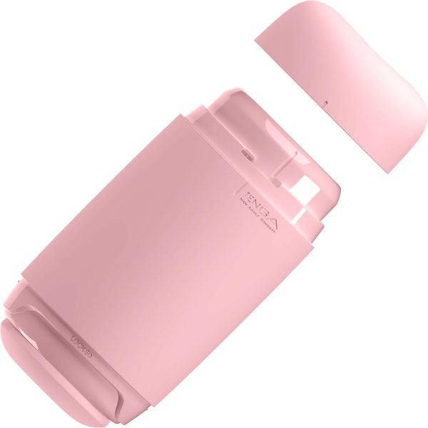 Мастурбатор TENGA PUFFY Strawberry ультрамягкий материал, многоразовый, сквозной