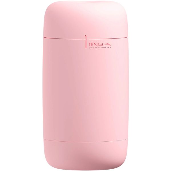 Мастурбатор TENGA PUFFY Strawberry ультрамягкий материал, многоразовый, сквозной
