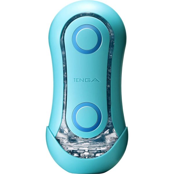 Мастурбатор Tenga Flip Orb — Ocean з можливістю зміни тиску та стимулювальними кульками всередині