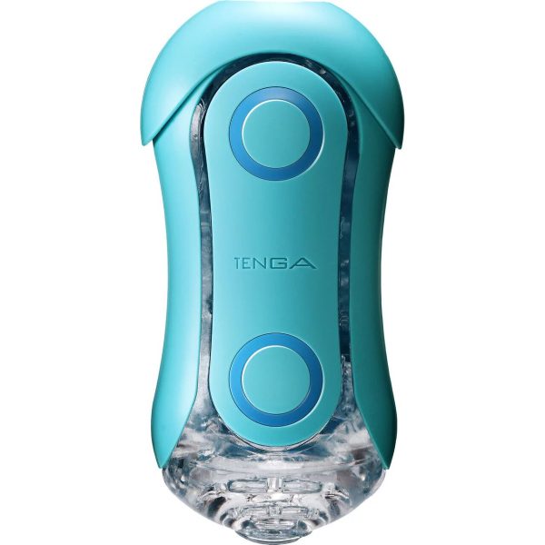 Мастурбатор Tenga Flip Orb — Ocean з можливістю зміни тиску та стимулювальними кульками всередині