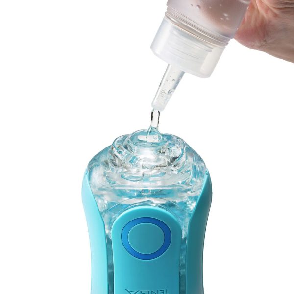 Мастурбатор Tenga Flip Orb — Ocean з можливістю зміни тиску та стимулювальними кульками всередині