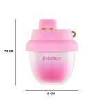 Вакуумный стимулятор-брелок KISSTOY Kiss Pods, 5 уровней интенсивности + Turbo-режим, 2 насадки