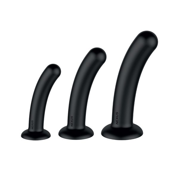 Набор дилдо Nexus Dilating Set (17 см, 15 см, 12,5 см)