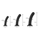 Набор дилдо Nexus Dilating Set (17 см, 15 см, 12,5 см)