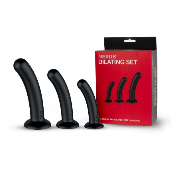 Набор дилдо Nexus Dilating Set (17 см, 15 см, 12,5 см)