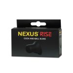 Эрекционное кольцо Nexus Rise Cock and Ball Sling, для члена и яичек, очень широкое