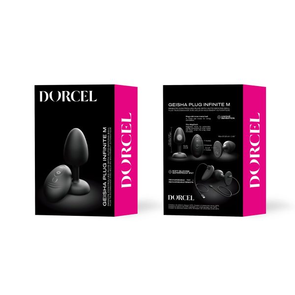 Анальна вібропробка Dorcel GEISHA PLUG INFINITE