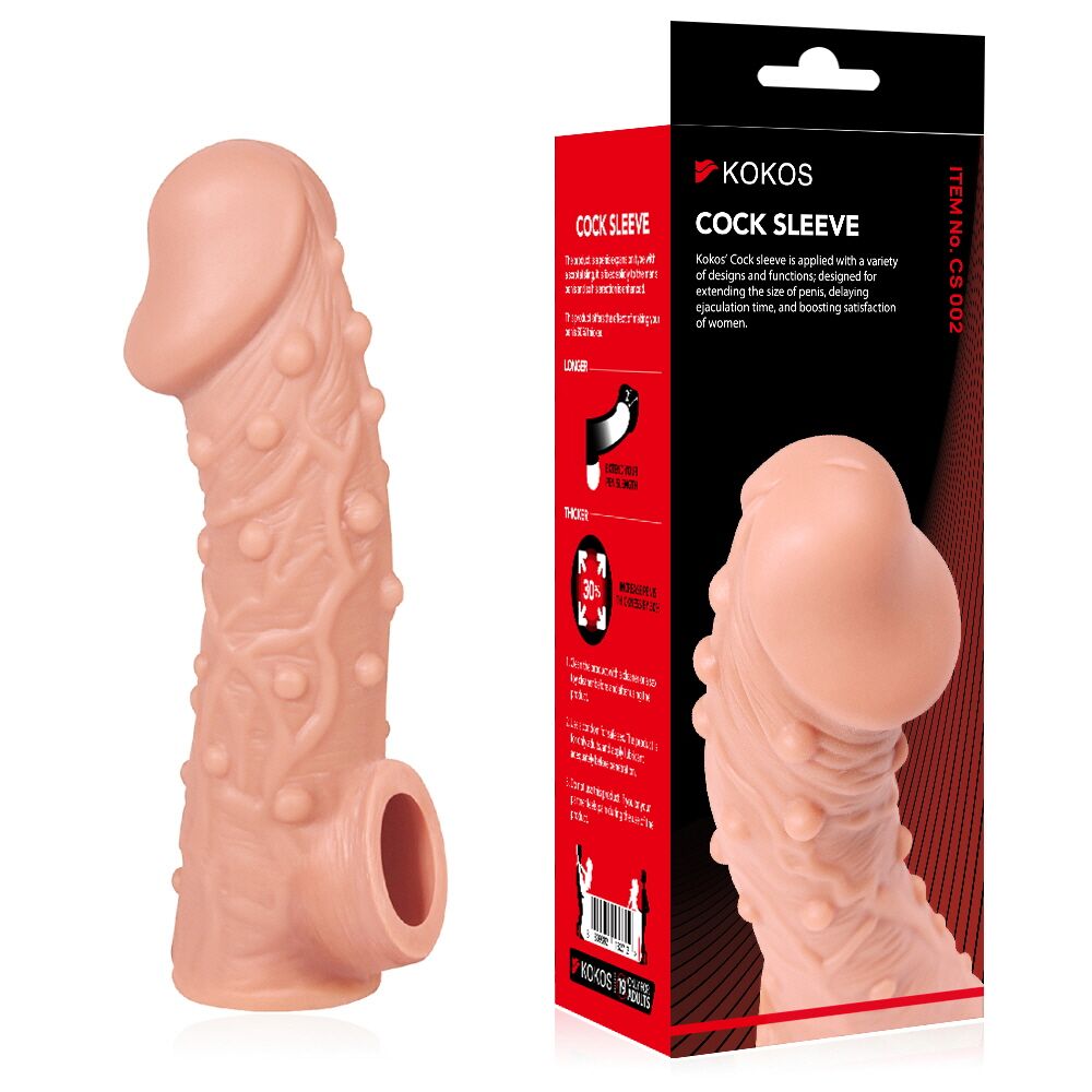 Насадка на член Kokos Cock Sleeve CS 002