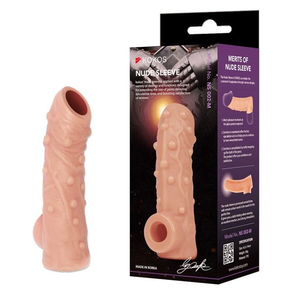 Насадка на член Kokos Nude Sleeve NS 002