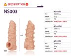 Насадка на член Kokos Nude Sleeve NS 003