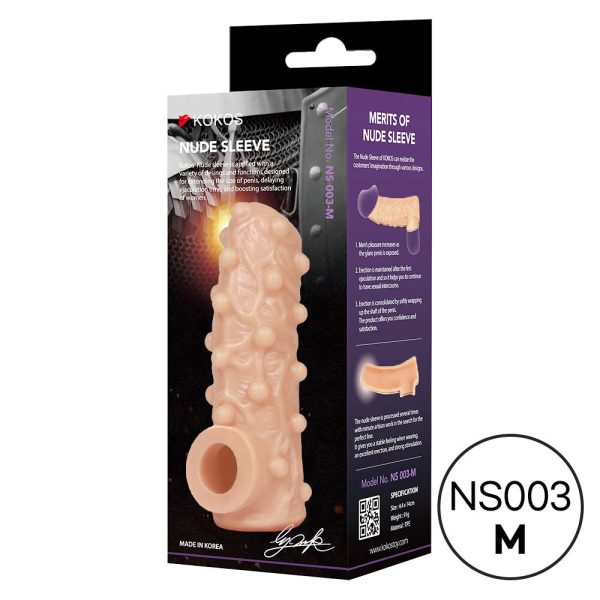 Насадка на член Kokos Nude Sleeve NS 003