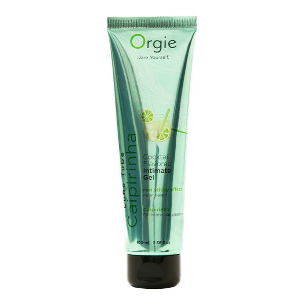 Лубрикант на водной основе Orgie Lube Tube Cocktail Caipirinha, 100 мл, вкус цитрусового коктейля
