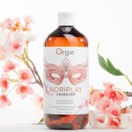 Гель для NURU-массажа Orgie – Noriplay Energizer (500 мл), экстракт гинкго билоба, защитная простыня