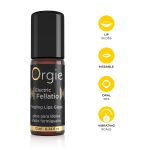 Виброблеск для губ Orgie Electric Fellatio Lips Gloss Tutti-frutti 10 мл, с эффектом покалывания