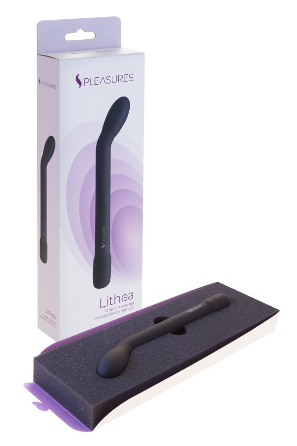 Тонкий вибратор для точки G Pleasures Lithea 7 режимов