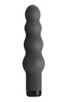 Вібратор Pleasures Bullets Obsidian, у вигляді ряду кульок, 10 режимів, діаметр 4 см