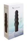 Вібратор Pleasures Bullets Obsidian, у вигляді ряду кульок, 10 режимів, діаметр 4 см