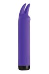 Вібратор Pleasures Bullets Amethyst, з двома відростками, 10 режимів, діаметр 2,8 см