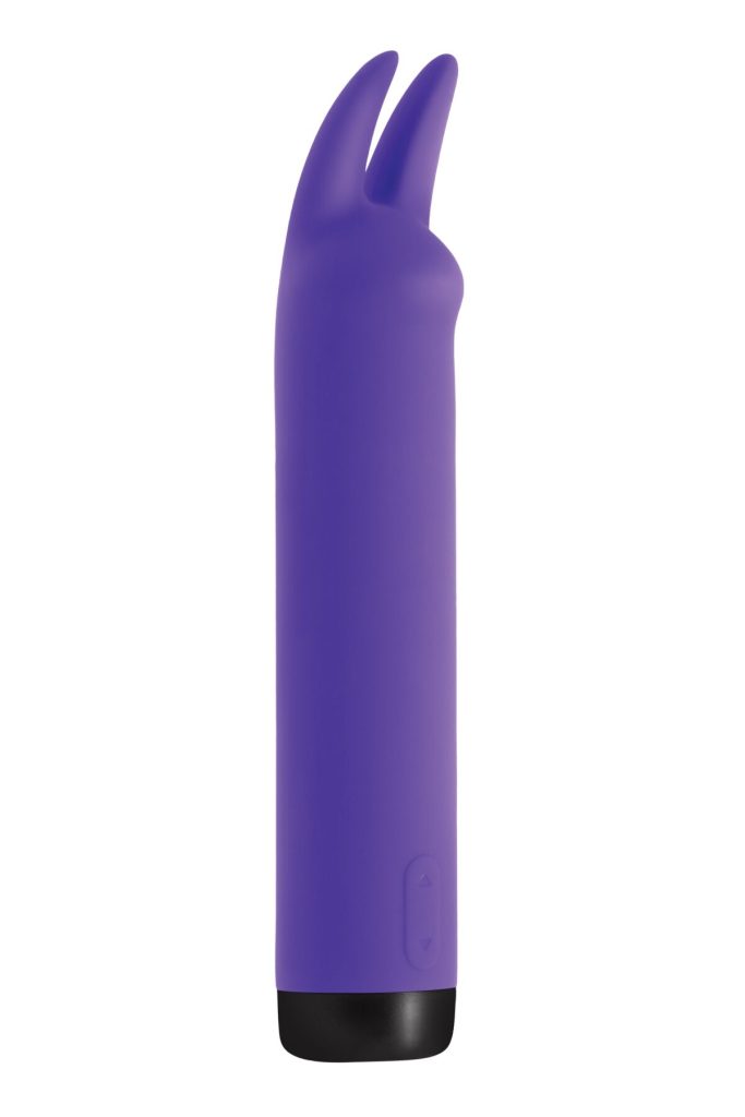 Вібратор Pleasures Bullets Amethyst, з двома відростками, 10 режимів, діаметр 2,8 см