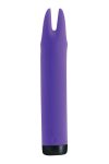 Вібратор Pleasures Bullets Amethyst, з двома відростками, 10 режимів, діаметр 2,8 см