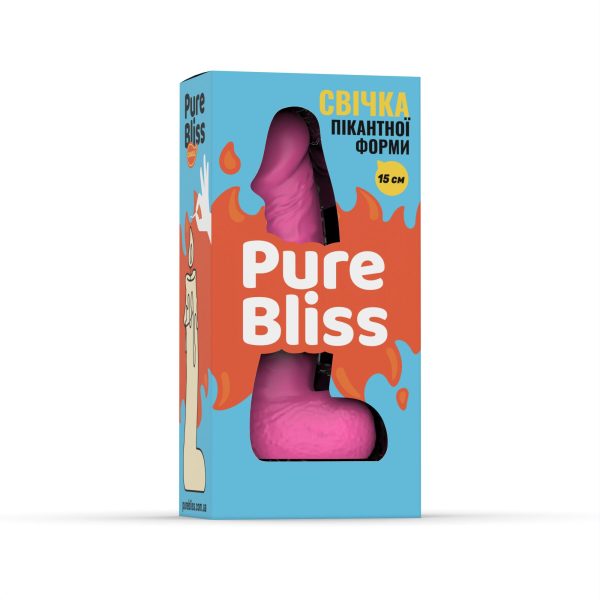 Свічка у вигляді члена Pure Bliss MINI 15 см