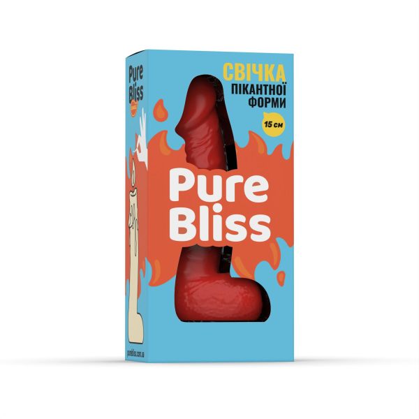 Свічка у вигляді члена Pure Bliss MINI 15 см