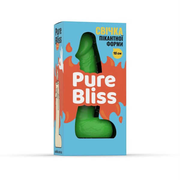 Свічка у вигляді члена Pure Bliss MINI 15 см
