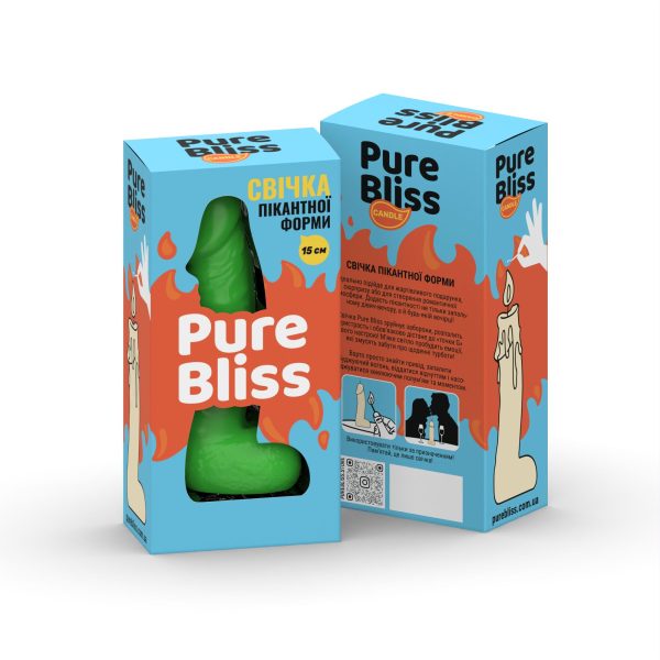 Свічка у вигляді члена Pure Bliss MINI 15 см