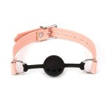 Повітропроникний кляп Liebe Seele Dark Candy Ball Gag, силіконова кулька, діаметр 4,3 см