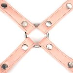 Крестовина для фиксации Liebe Seele Dark Candy Hogtie, с кольцом, 4 карабина