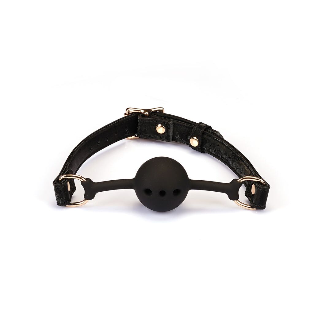 Повітропроникний кляп Liebe Seele Boudoir Amor Ball Gag силіконова кулька, діаметр 4,3 см