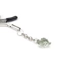Зажимы для сосков с сердечком Liebe Seele Glow-in-dark Nipple Clamps светятся в темноте