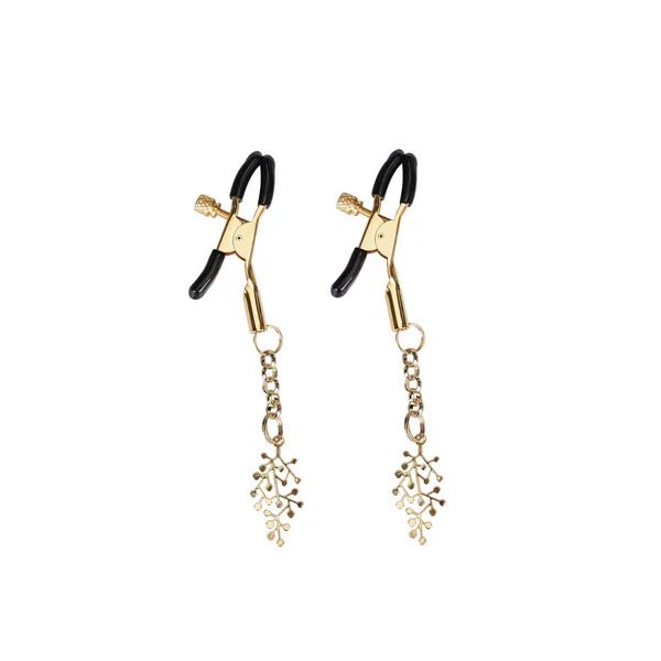Затискачі для сосків з підвіскою Liebe Seele Rose Tree Nipple Clamps