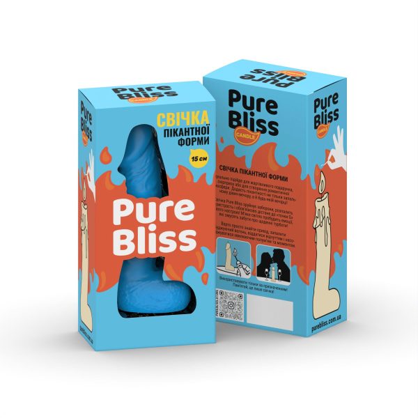 Свічка у вигляді члена Pure Bliss MINI 15 см