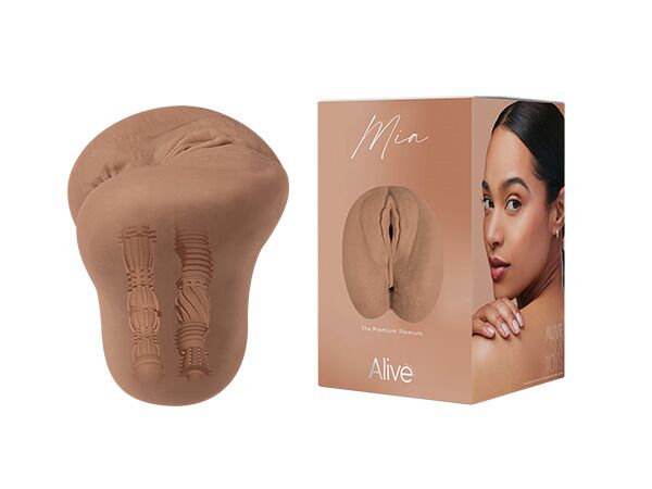 Мастурбатор Alive Mia Super Realistic Masturbator Caramel