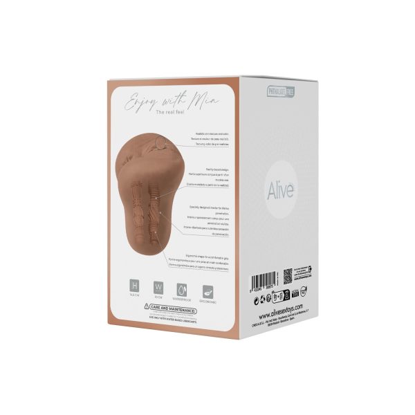 Мастурбатор Alive Mia Super Realistic Masturbator Caramel